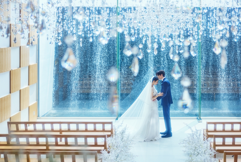 神聖な誓いの瞬間