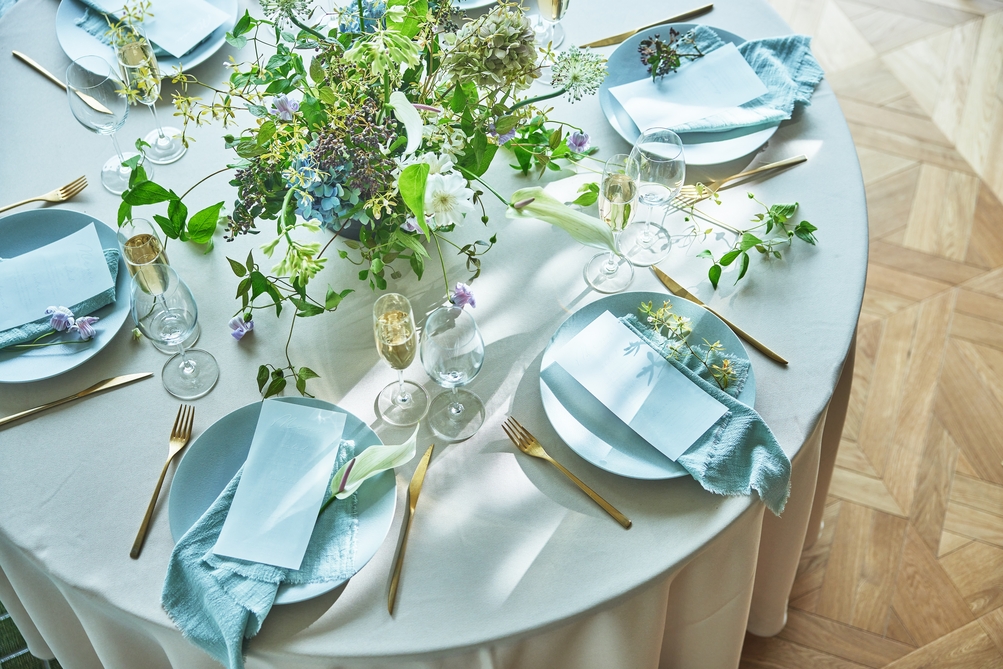 おふたりのコンセプトに合わせたコーディネートを