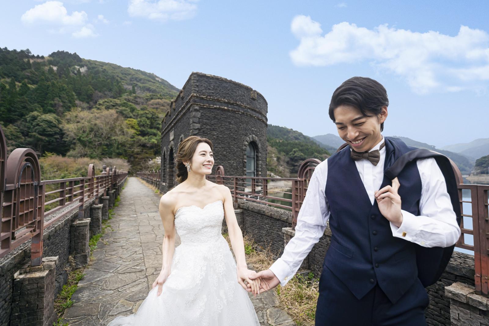 河内ダムはロマンティックなロケーション