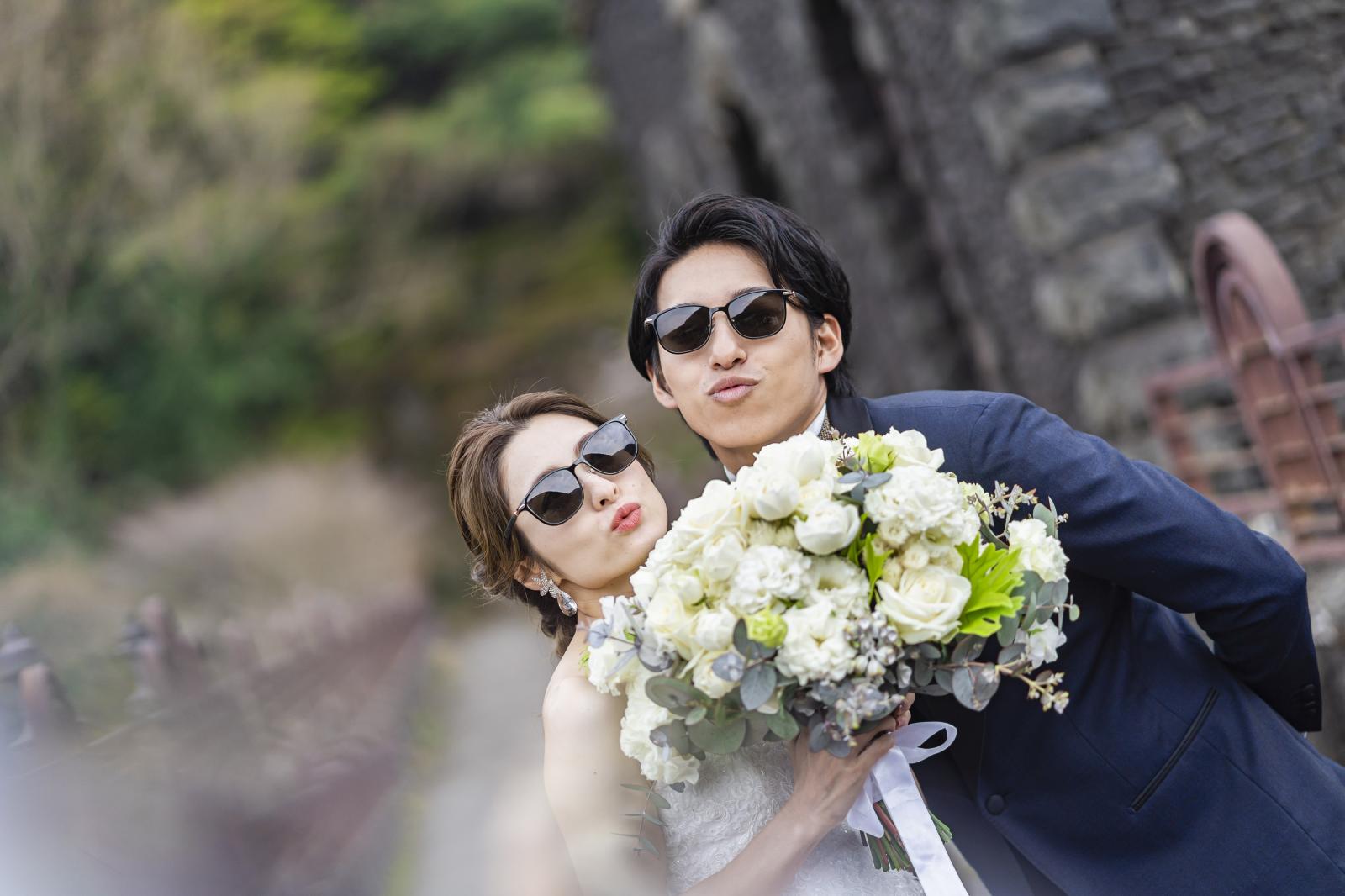 お二人らしいオフショット♪とっておきの思い出のシーンに！