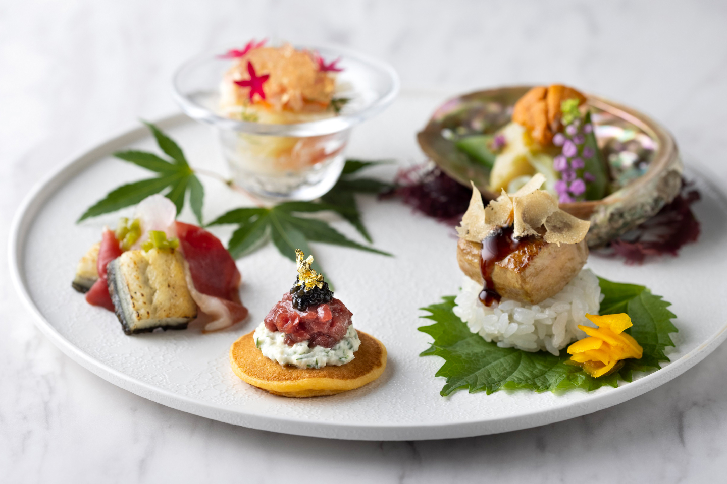 ミシュラン取得が誇る婚礼料理を是非ご堪能ください