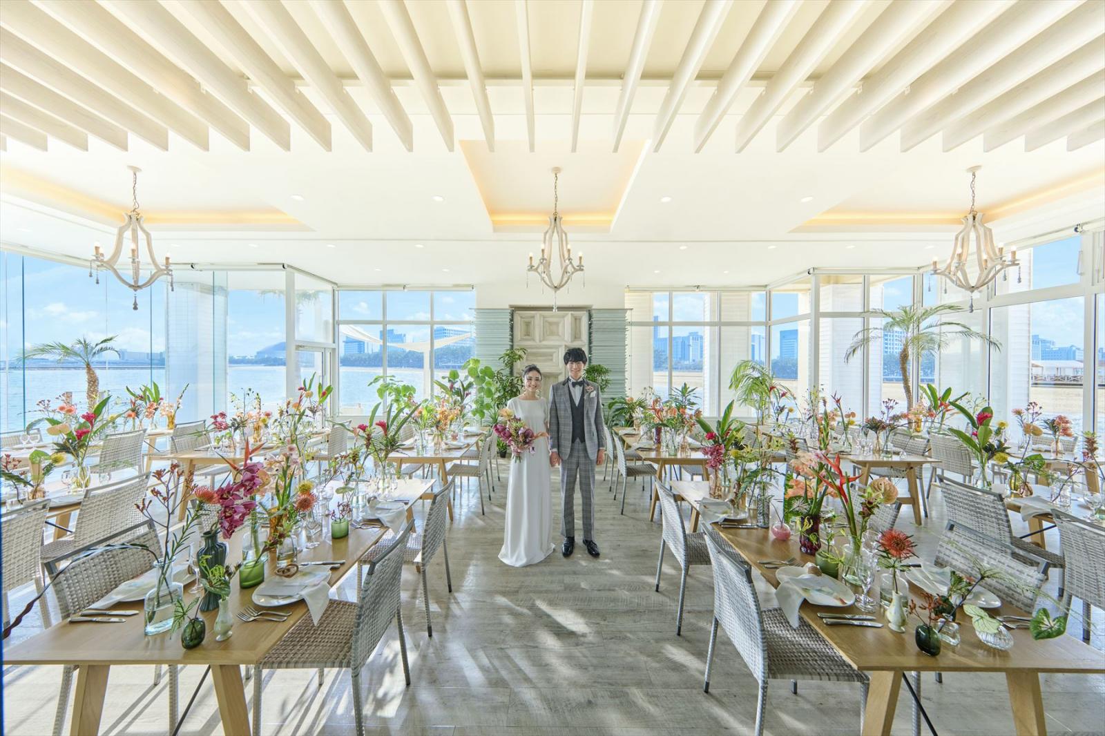 パーティー会場｜海まで5秒！さざ波の音が聞こえる海に一番近い「リップル」