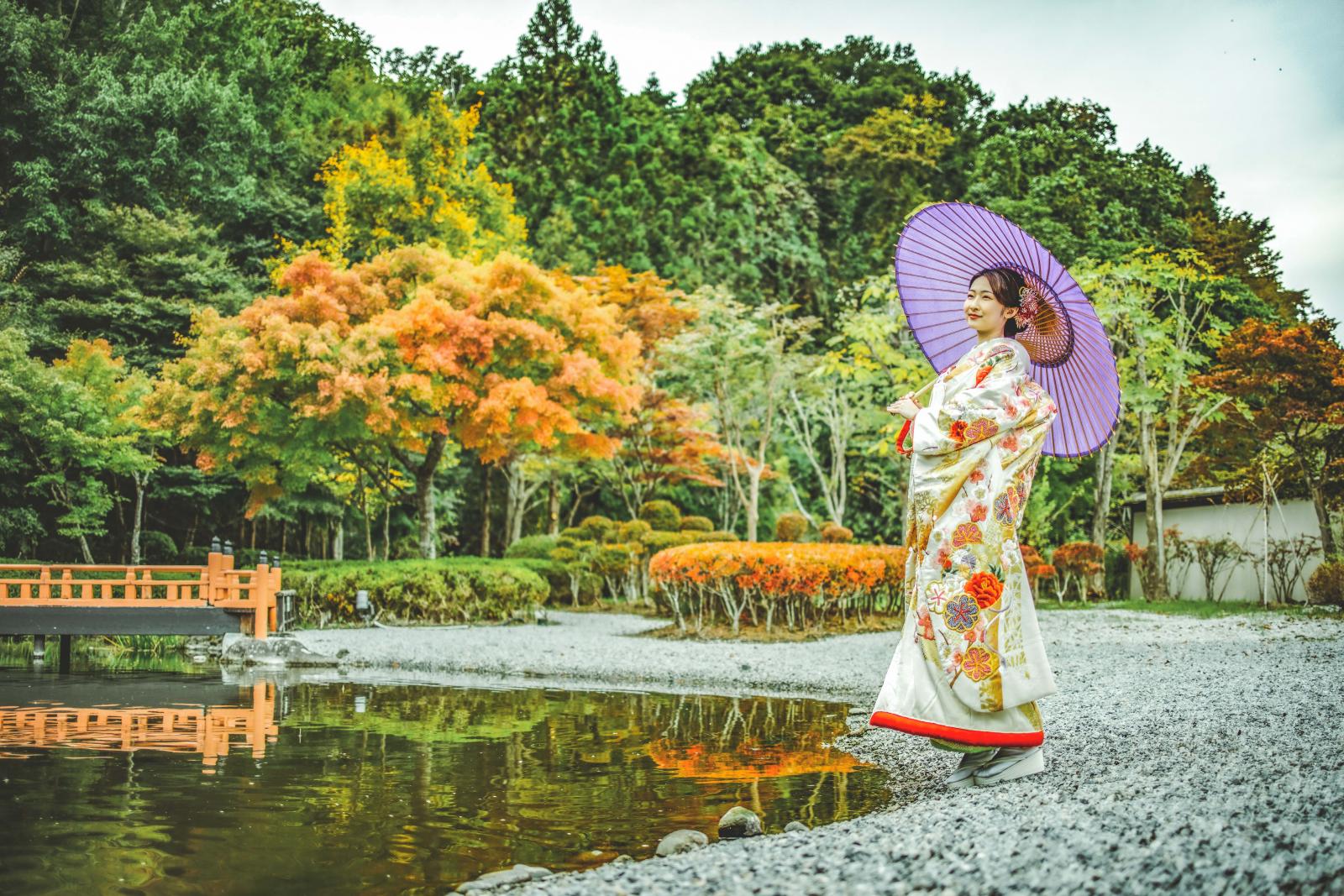 岩手四季折々の自然は年中お二人に祝福を