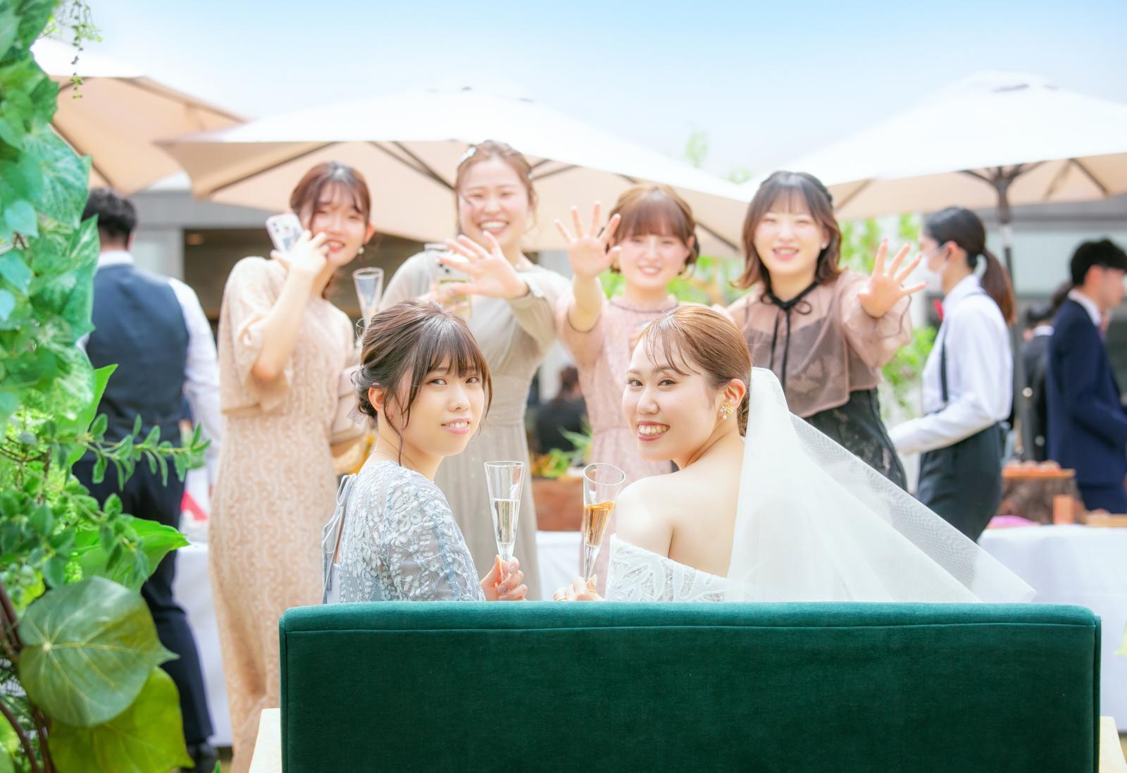 貸切だからゆっくりゲストとの会話や写真も楽しめちゃう。