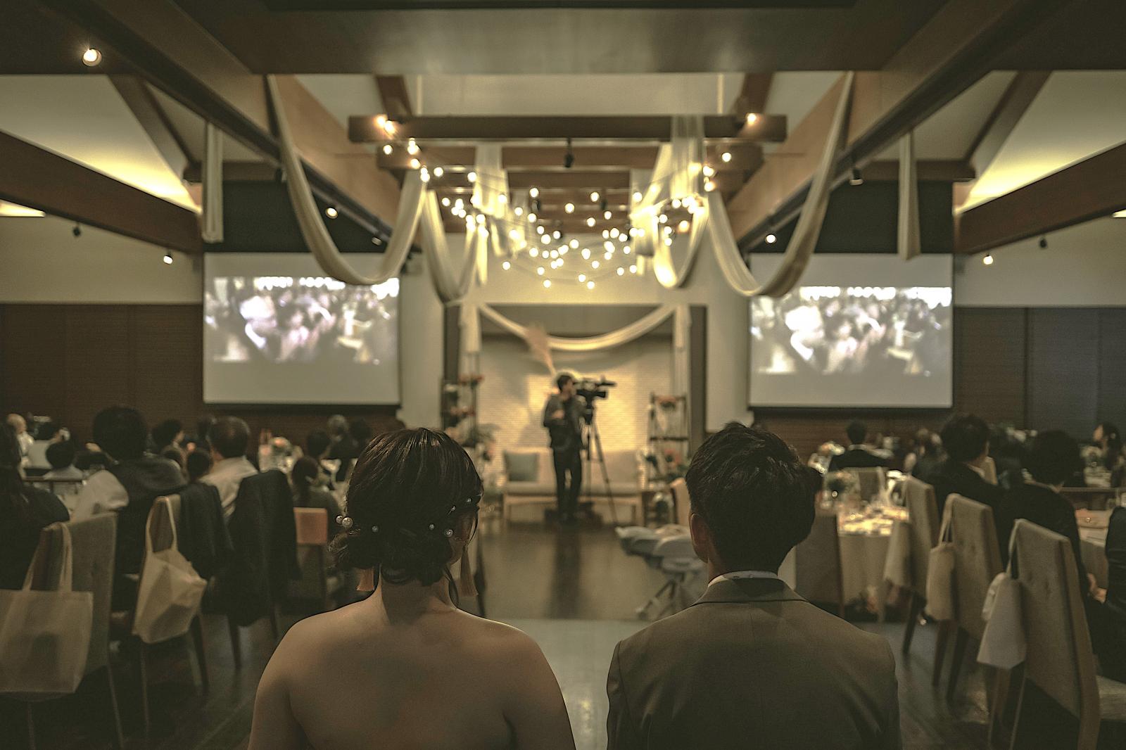 結婚式のクライマックスは、二人の人生のスタートの合図