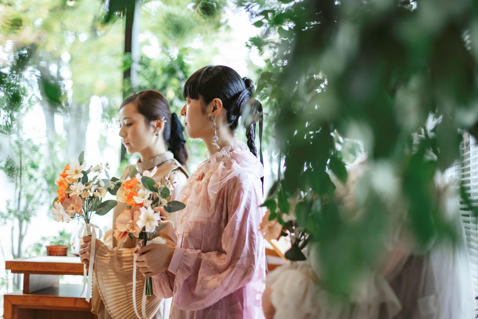 いつもの自分でいられる友人達からの祝福は、大切な想い出に。