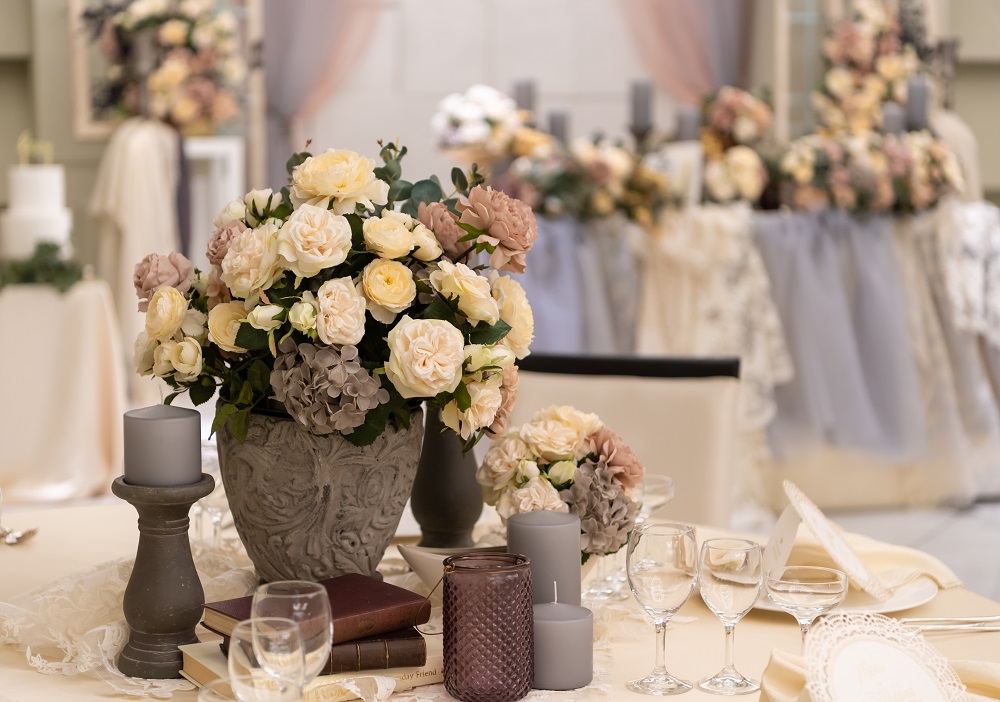 香り。ミュージック・空間演出・・。ふたりらしく想いをカタチに！