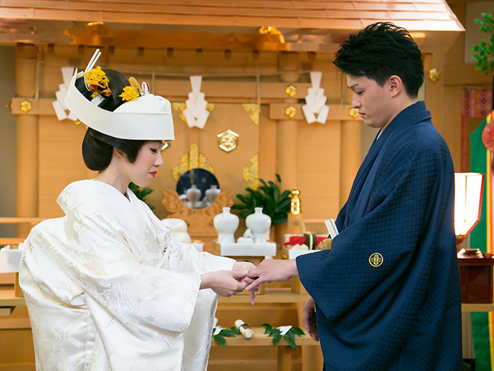 ふたりで執り行う儀式を通して夫婦の絆を深めて