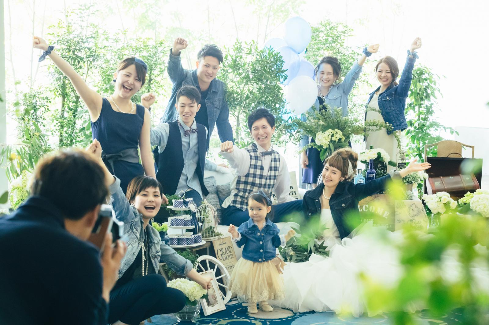 デニムでコーディネート