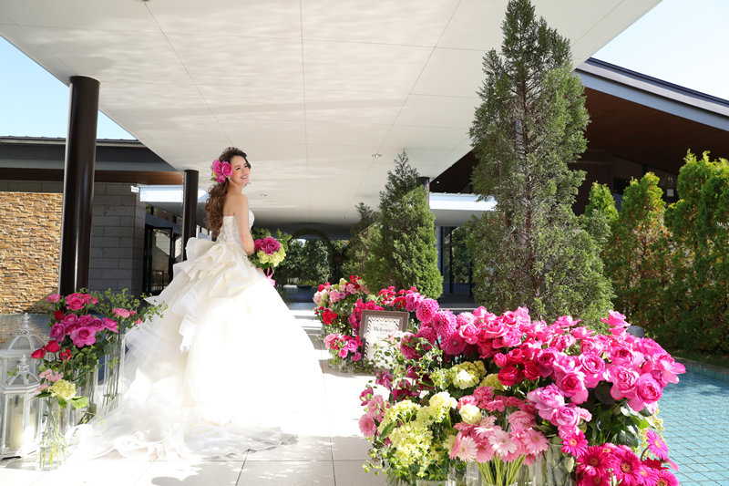 光と緑と水の会場　ヴィラルーチェ