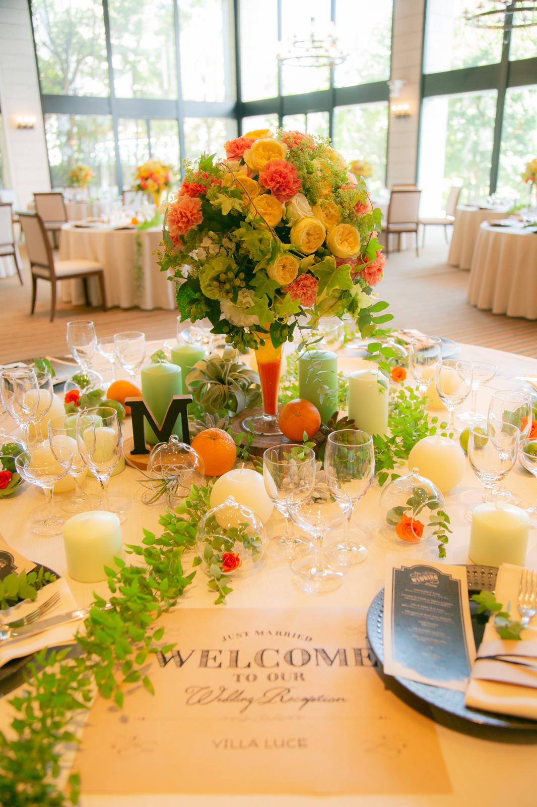 フルーツコーディネート