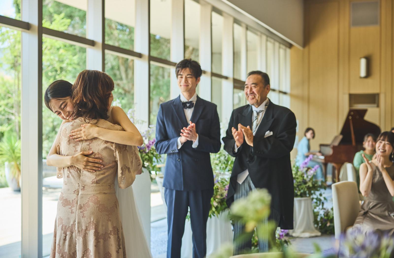 いままでの感謝の気持ちを言葉にする大切な瞬間