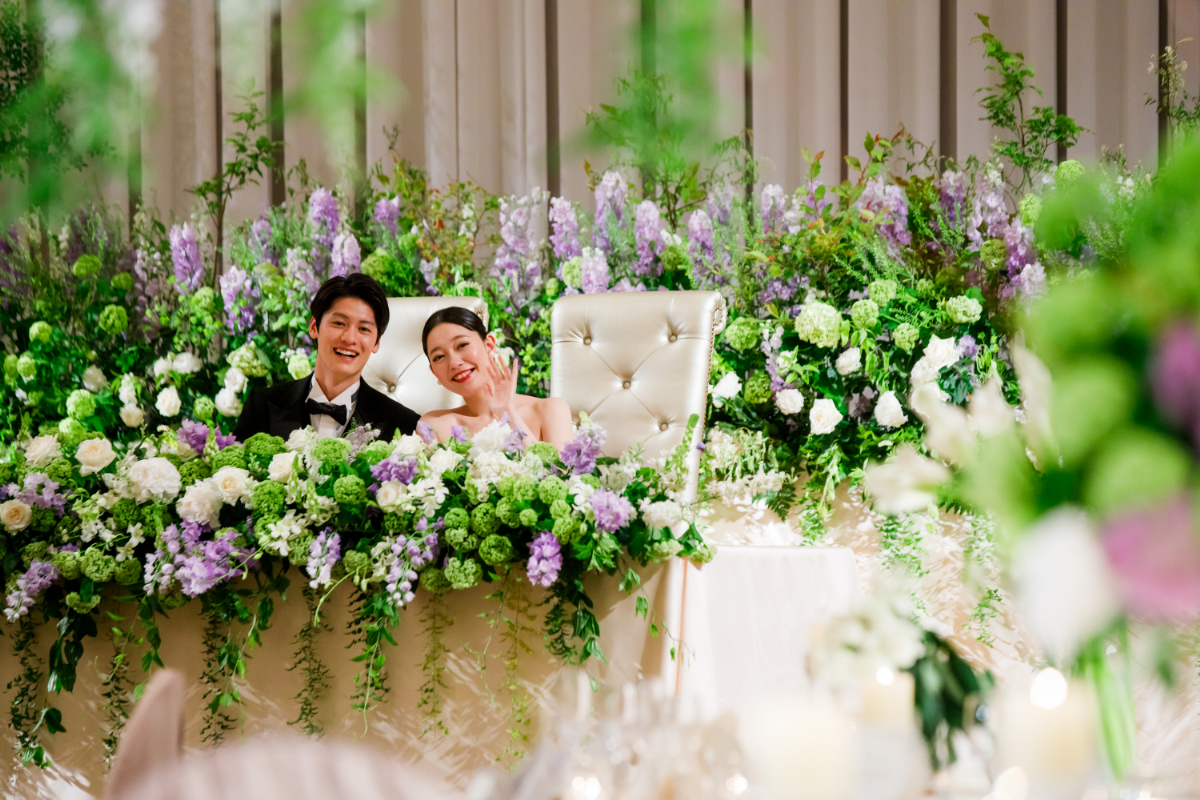 たくさんの笑顔の祝福がやがて大きな感動へとつながる。