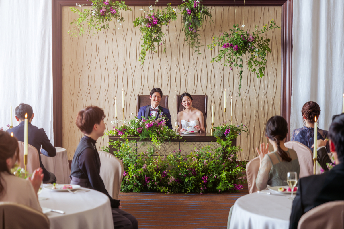 温もり溢れる感動の披露宴を演出