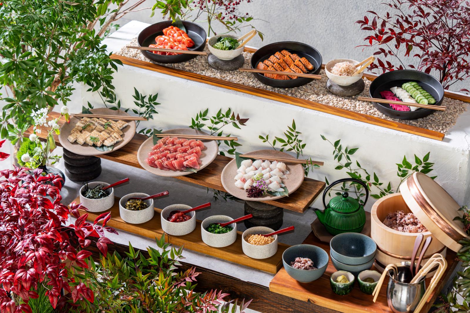 五感を刺激する料理を提供致します。