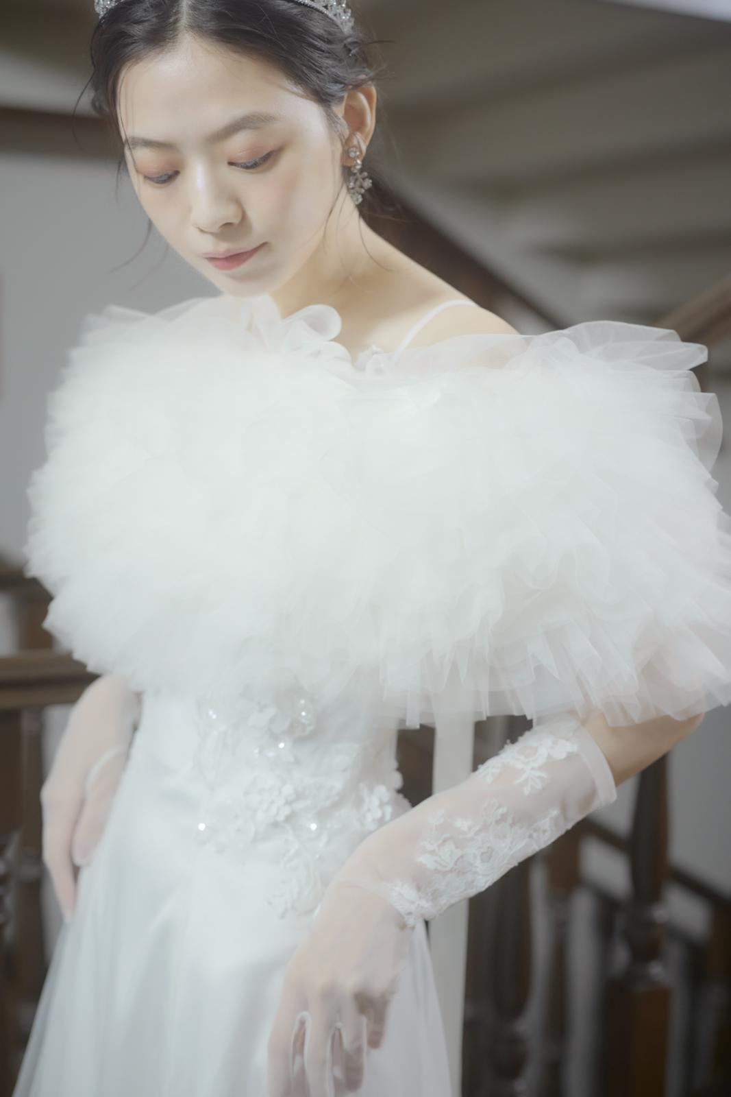 どのアングルも常に美しいブライズルックをご提案