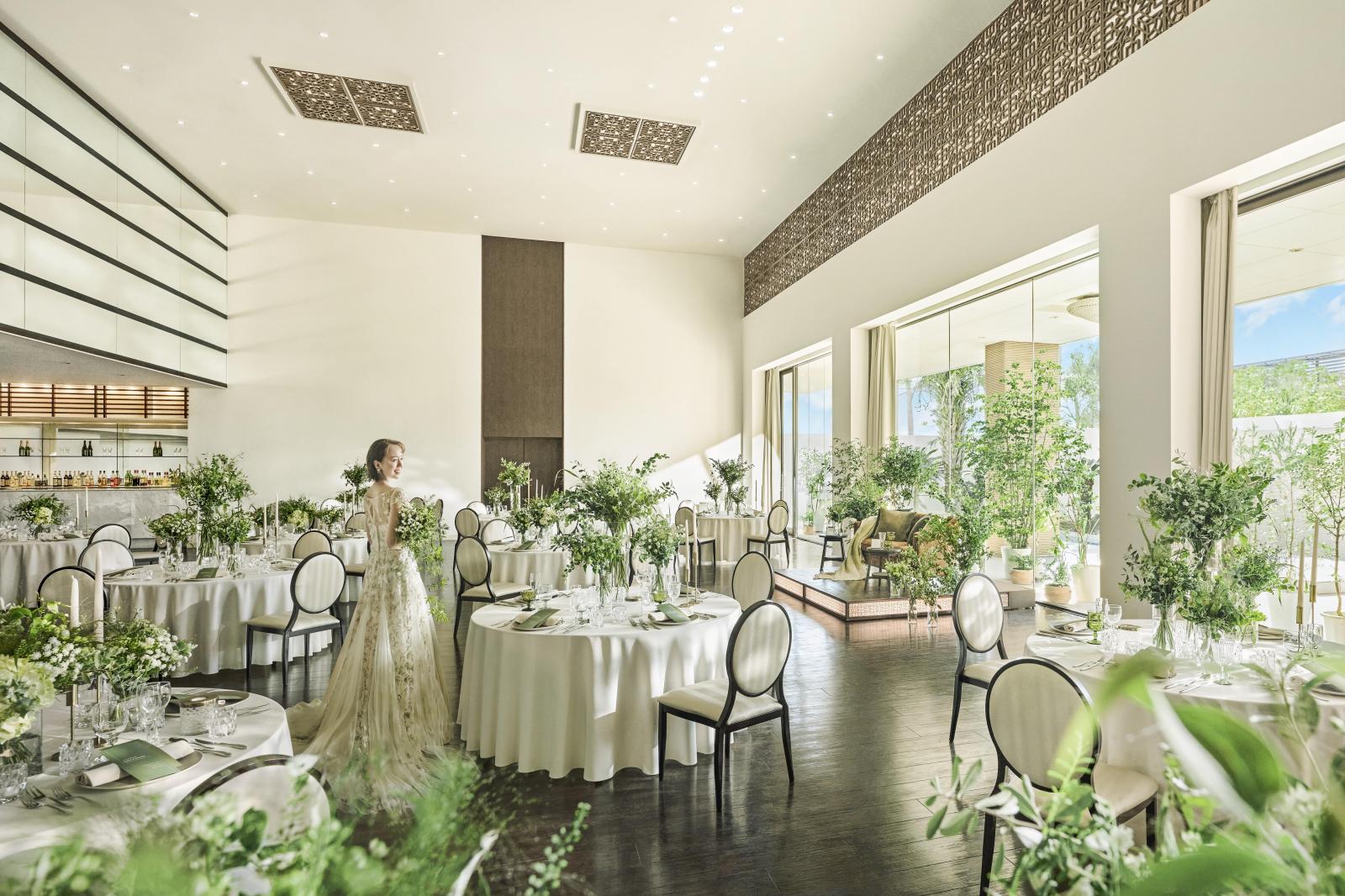 スタイリッシュ＆モダンをコンセプトにしたバンケット「ラグーン」