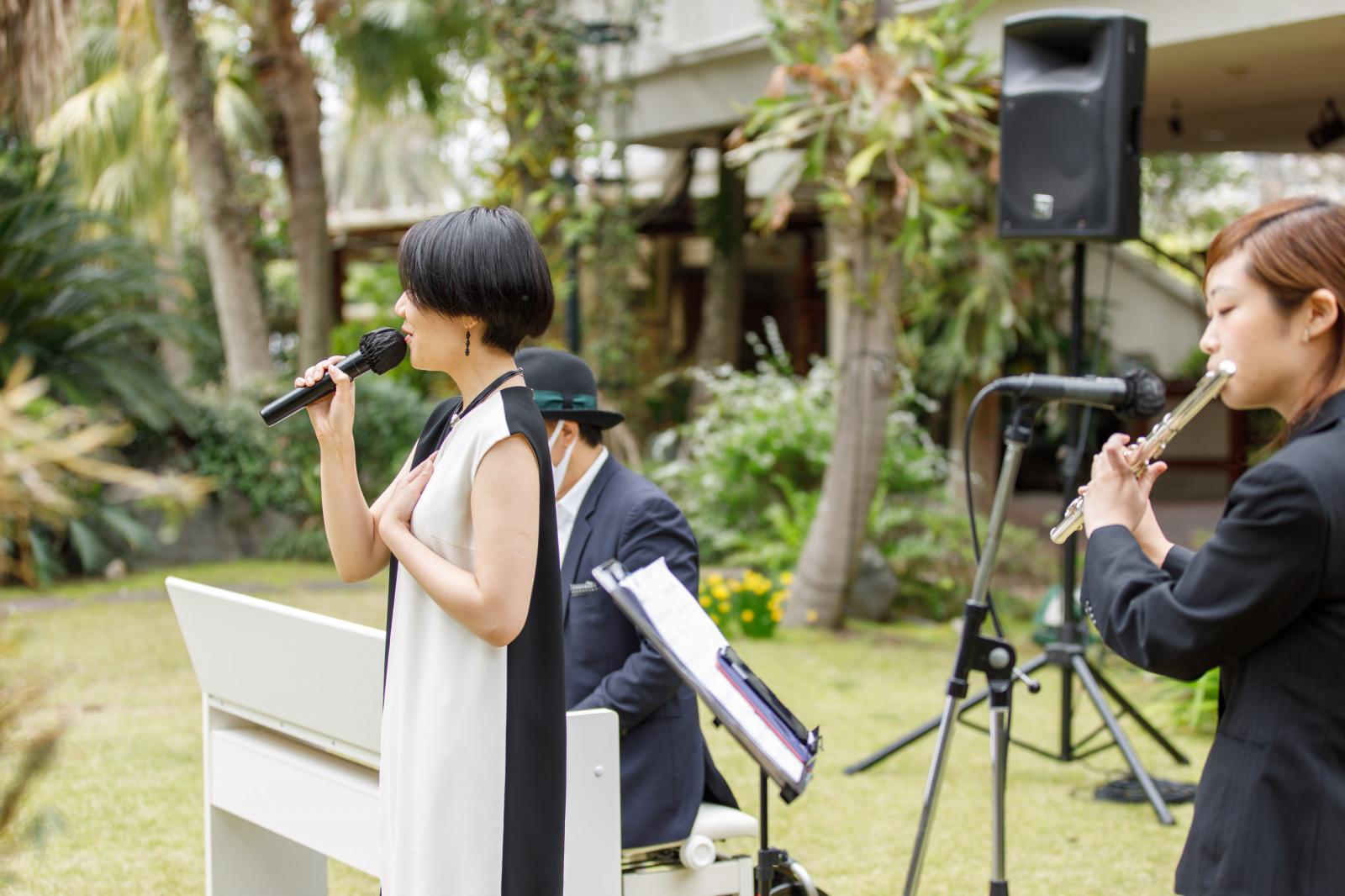 生演奏を取り入れて様々な挙式スタイルを選択できます