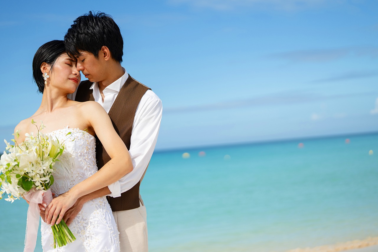 素敵なお二人へ・・・　宮古島も祝福