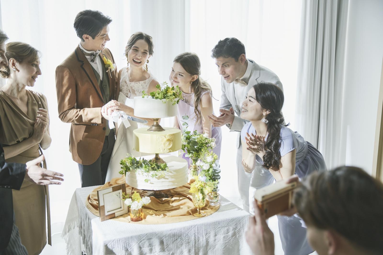 自然体な笑顔のおふたりの姿に、ゲストもリラックスして楽しめる