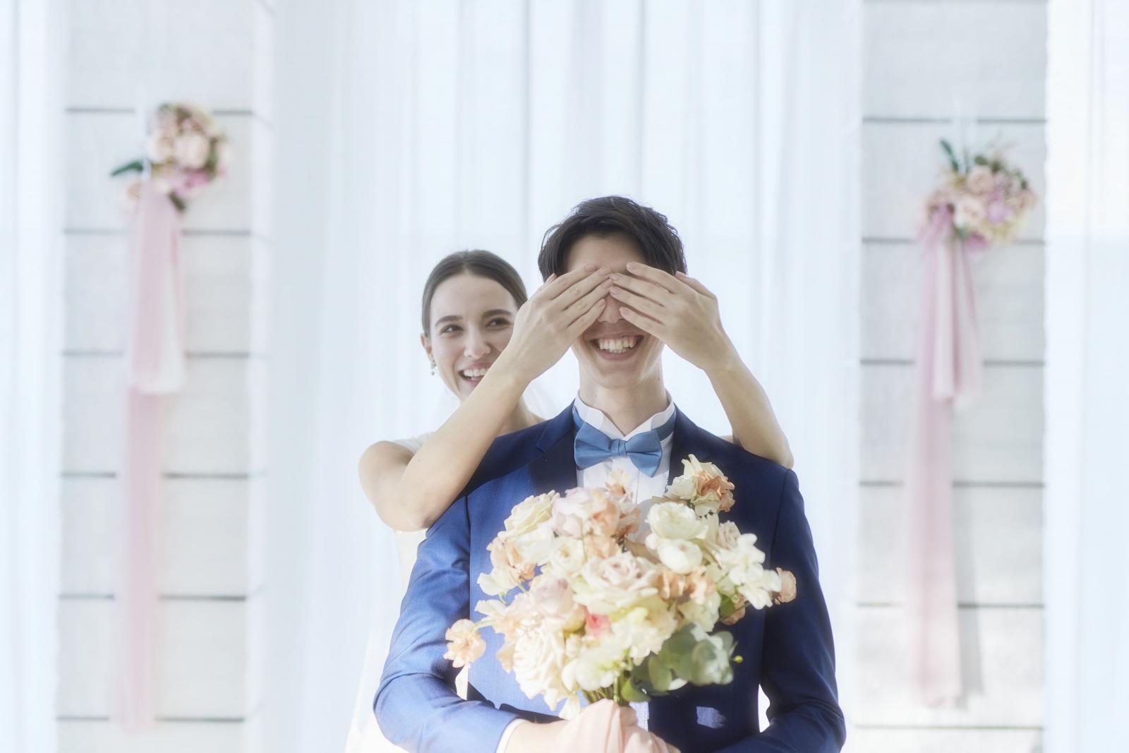 チャペルでのファーストミートは二人だけの特別な思い出に