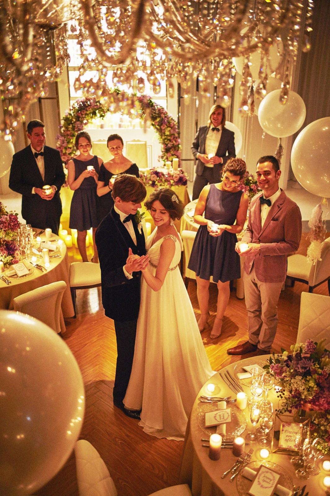 大切なゲストに囲まれて温かなひとときを＊