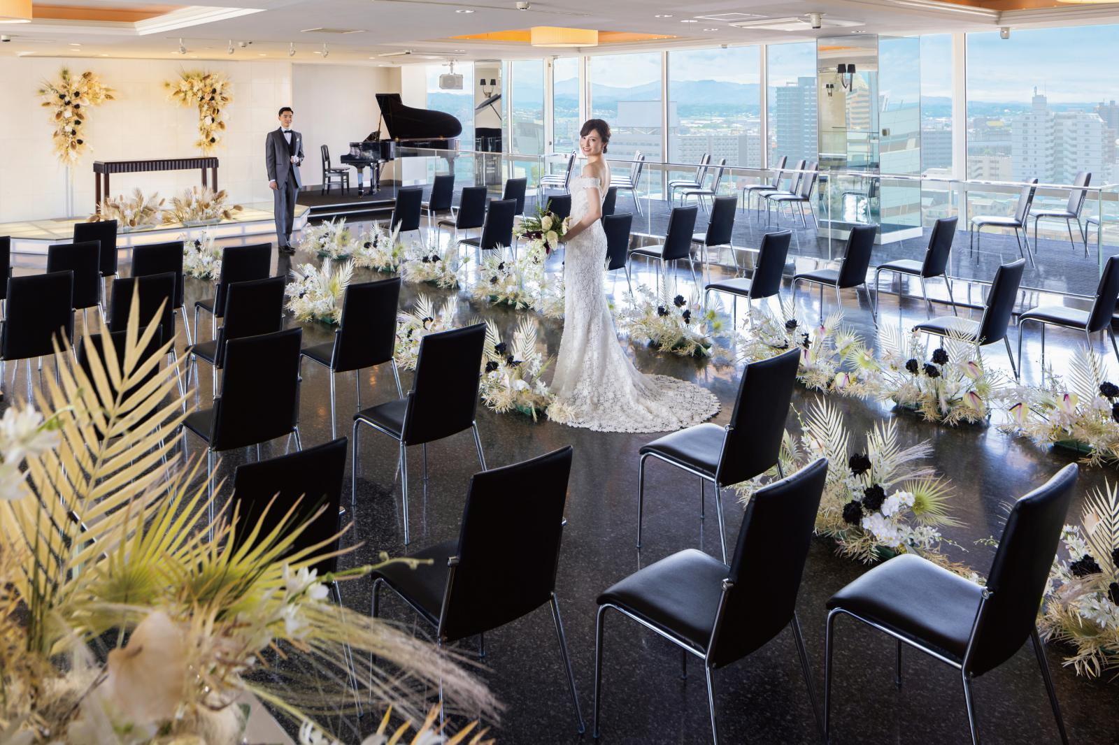 たくさんのゲストが参加してもゆったりとお過ごしいただけます。