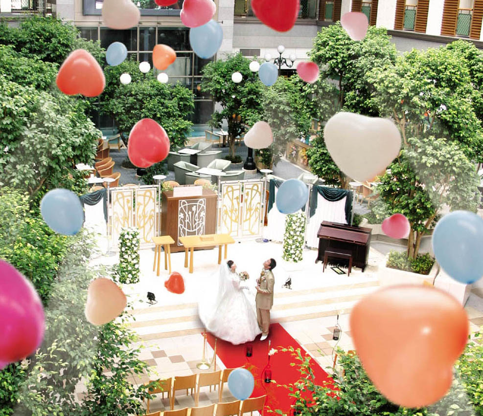 館内でも様々な演出が可能