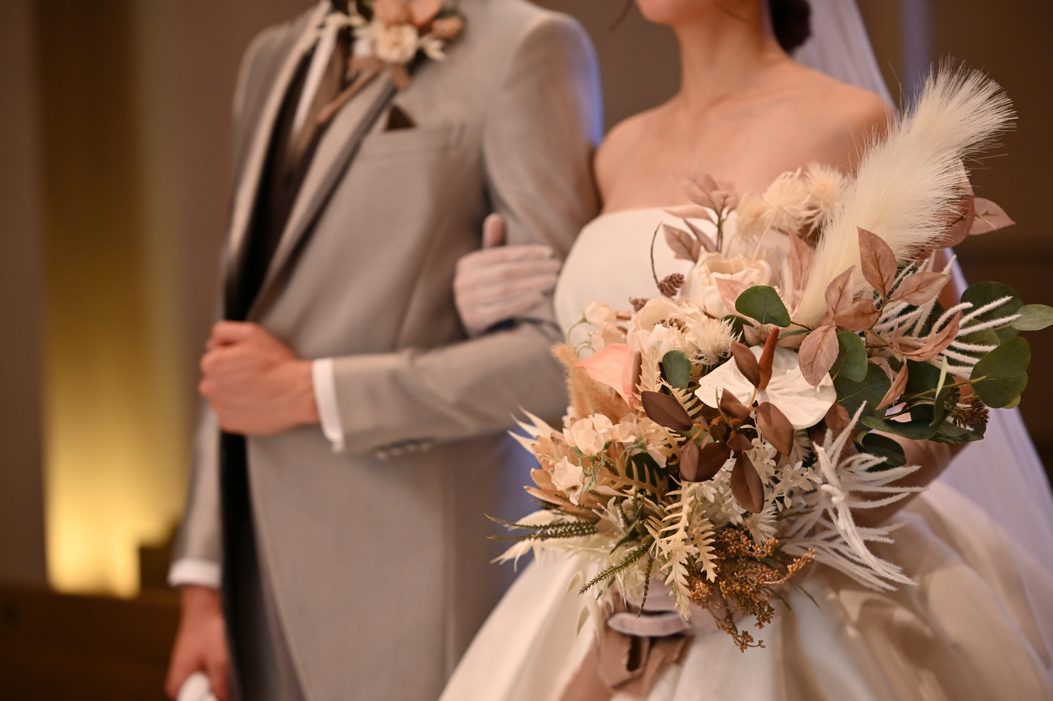 バージンロードは大切な方と一緒にお歩きください