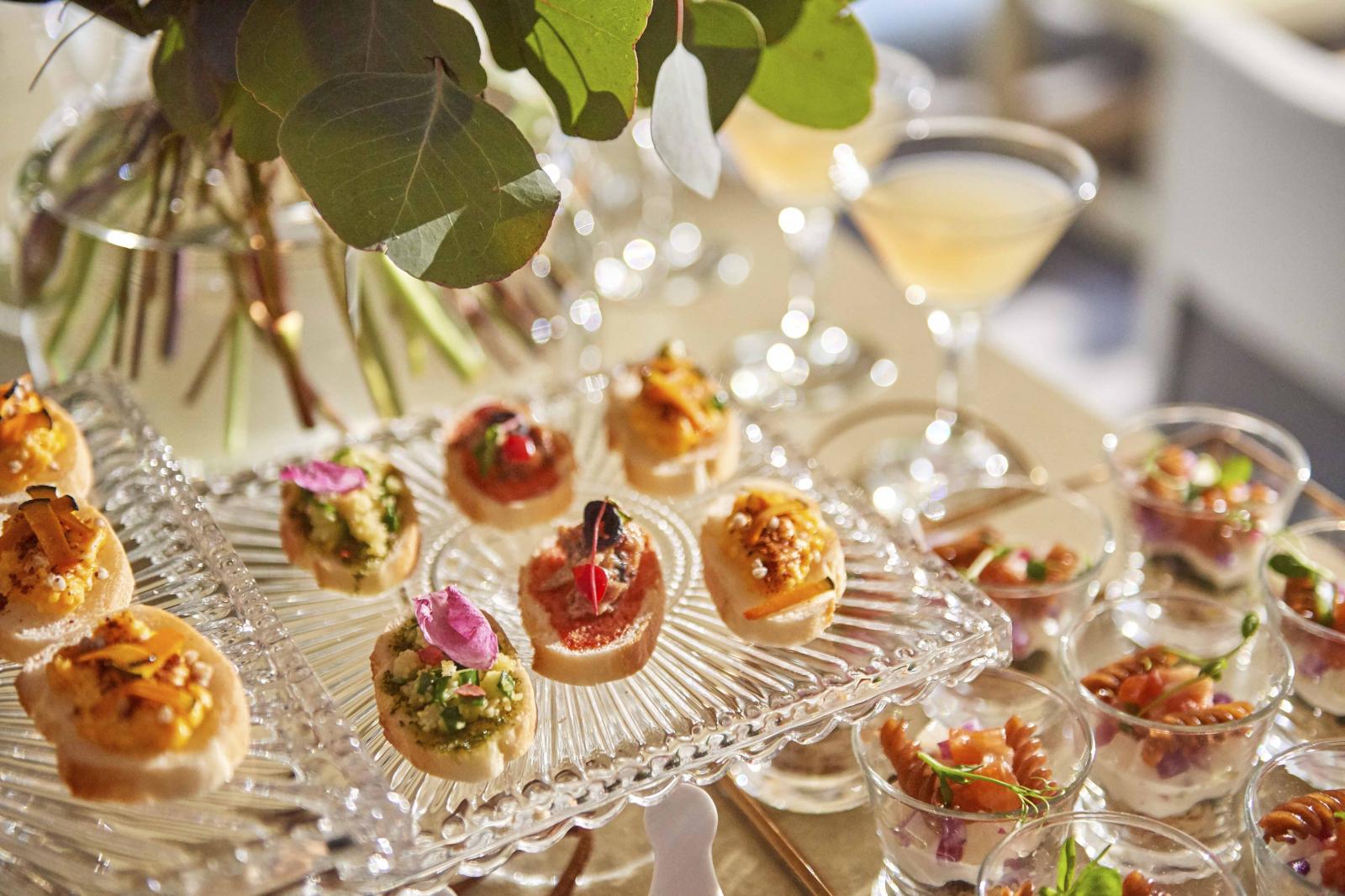 フードブッフェなどゲストのみなさまにお楽しみいただくお料理もご提案♪