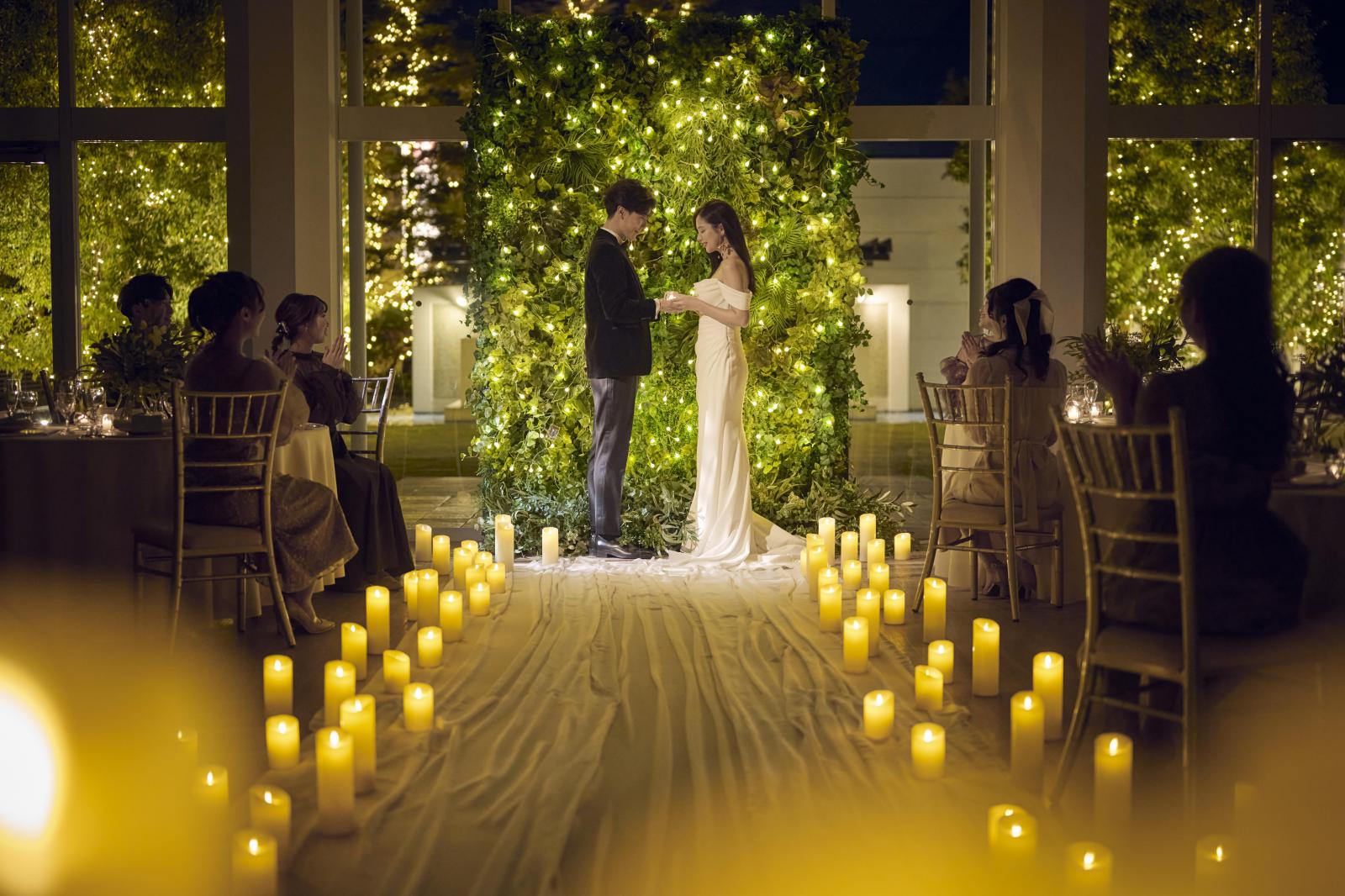 幻想的な世界はゲストのみなさまを非日常空間へ誘う