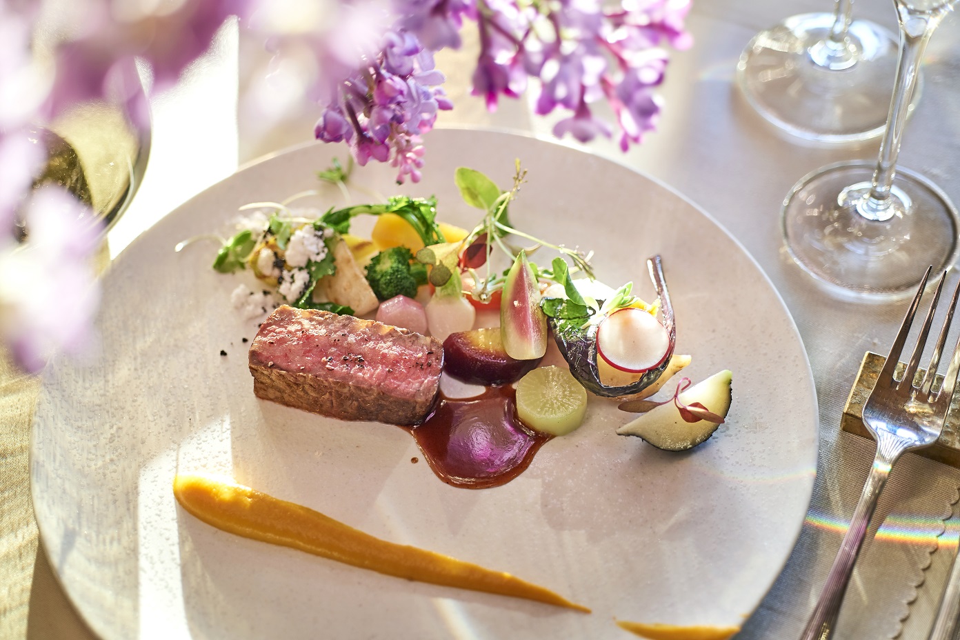 見栄えも美しく五感で楽しむお料理+*