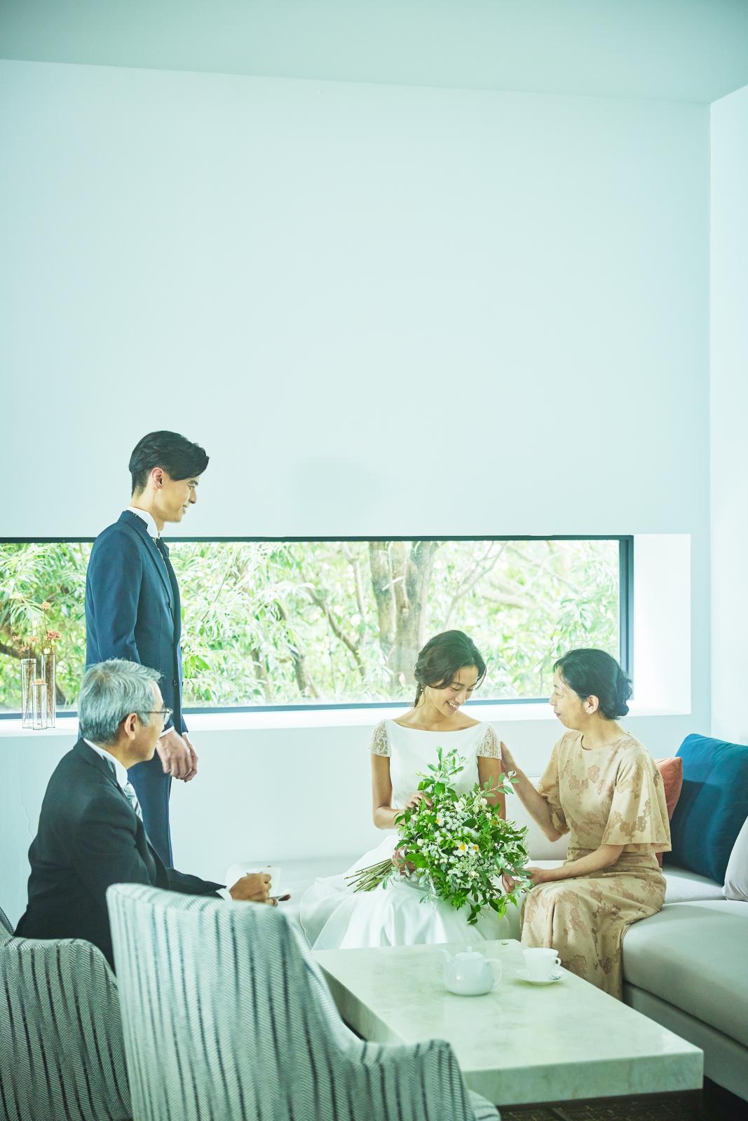 家族婚など親しい方だけをお招きしての少人数スタイルも人気