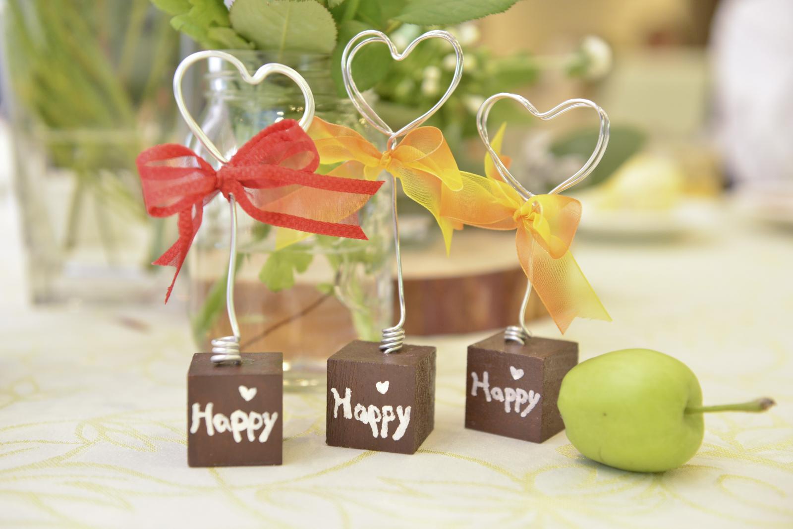 ひとりひとりへ気持ちを込めてのデコレーションはきっと喜んで頂けますよ♪