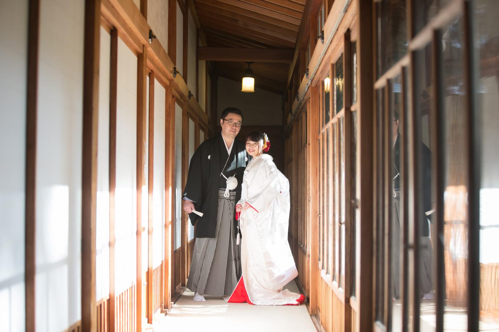 お二人の笑顔お溢れるお写真も残せます