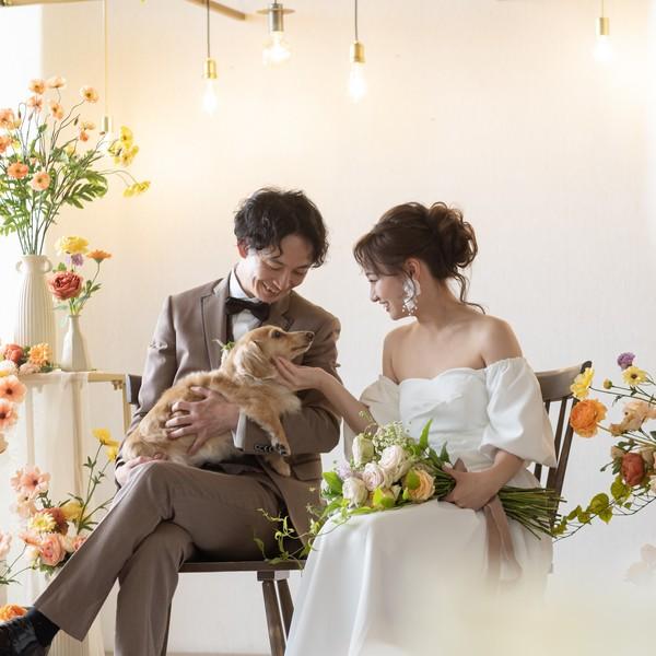 【大切なペットと一緒に】挙式＆披露宴どちらもOK！ペット婚◎