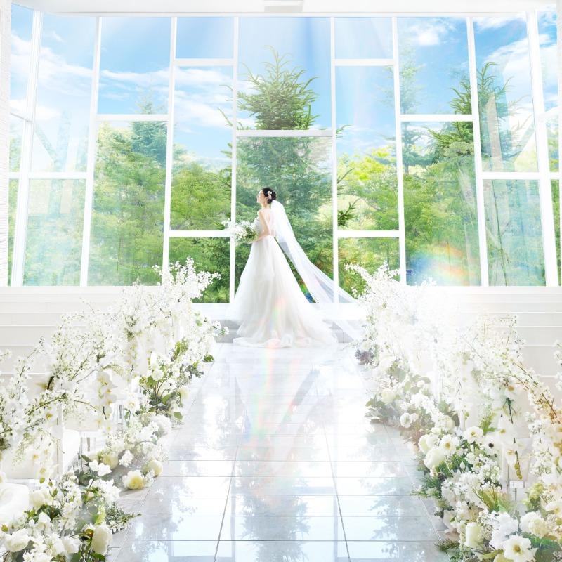 ＼月1限定*PREMIUM／自然美*天空チャペル×貸切W体験*10大特典