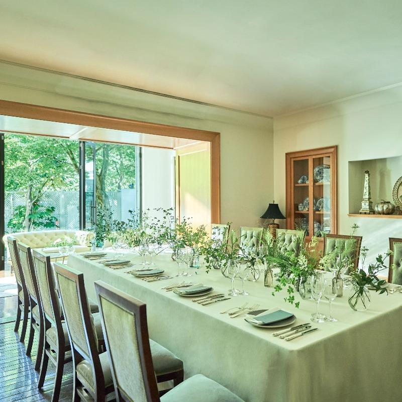 【10名69万】家族で挙式＆会食相談◆緑を眺める専用邸宅見学