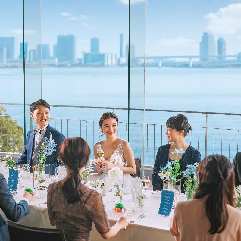 少人数婚も人気◆ミシュラン星付き試食＊海×美食のファミリーW