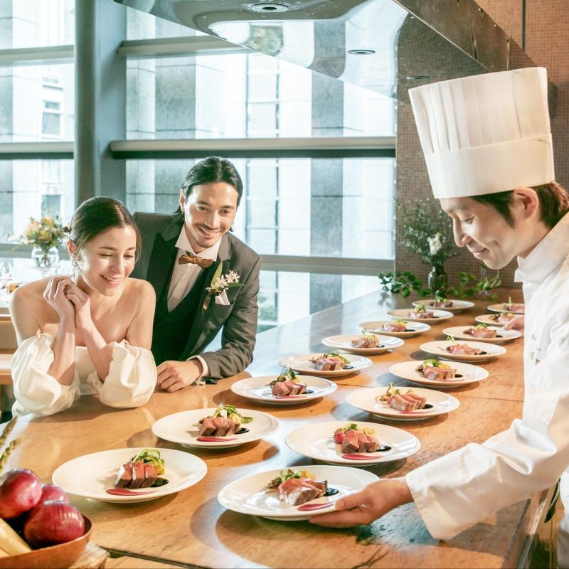 ＼料理重視の方へ／最高グレードへUP特典付◎人気の料理演出体験