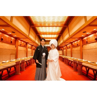 【和婚】 神殿見学+挙式￥0+国産牛フィレ肉ハーフコース試食