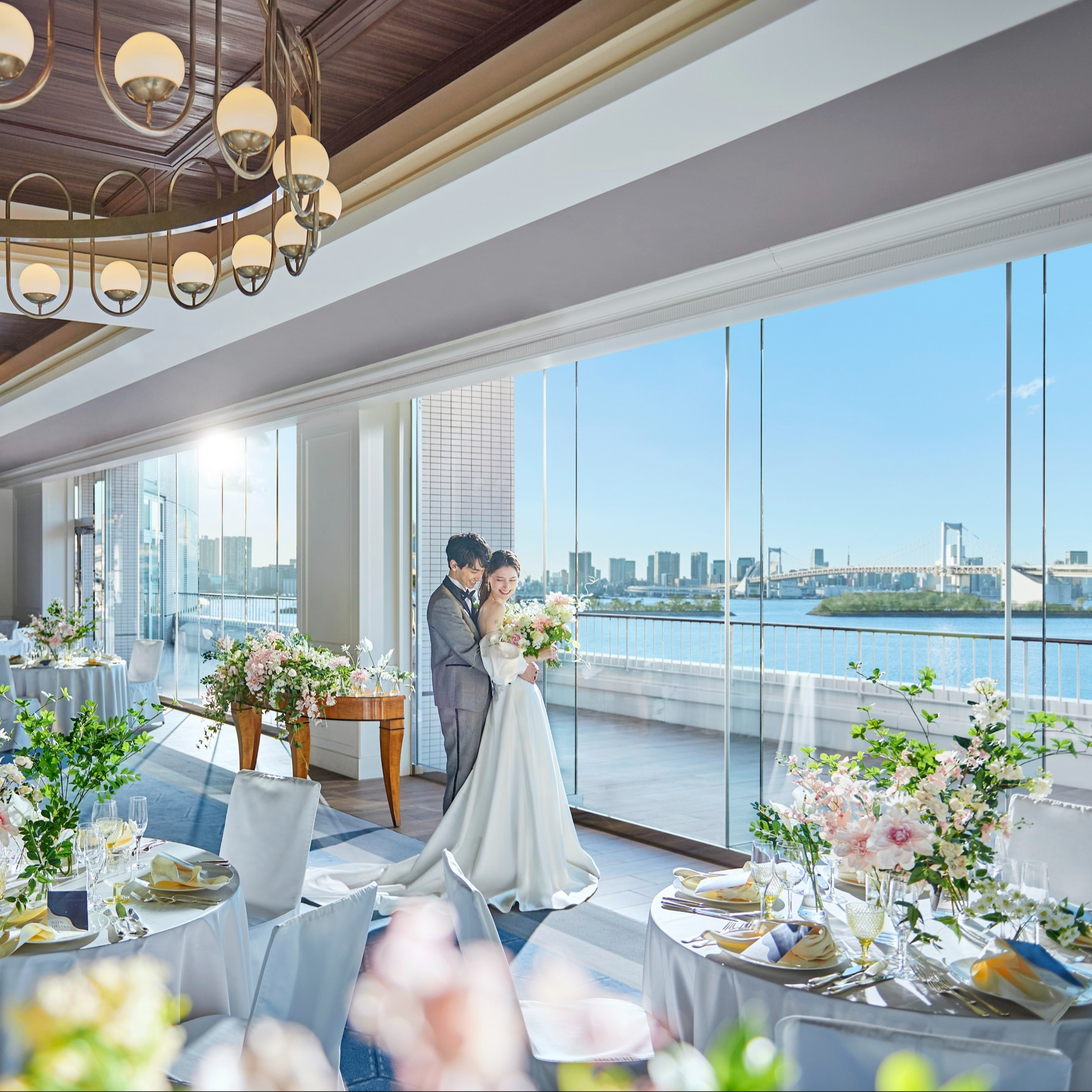 【9時フェア限定】感動絶景チャペル体験×シェフ特製豪華試食