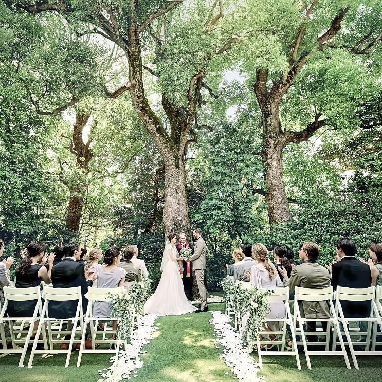 【当館人気No1】ガーデン挙式×貸切体験×特選牛フィレ試食