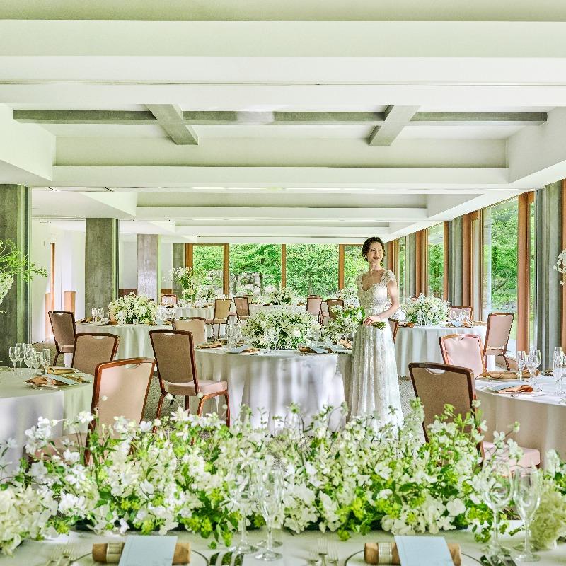 【大人＆シンプルな庭園が自慢】上質な大人の時間でおもてなし