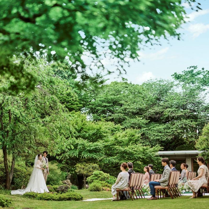 【光と緑に包まれる】大人のガーデンウェディングフェア