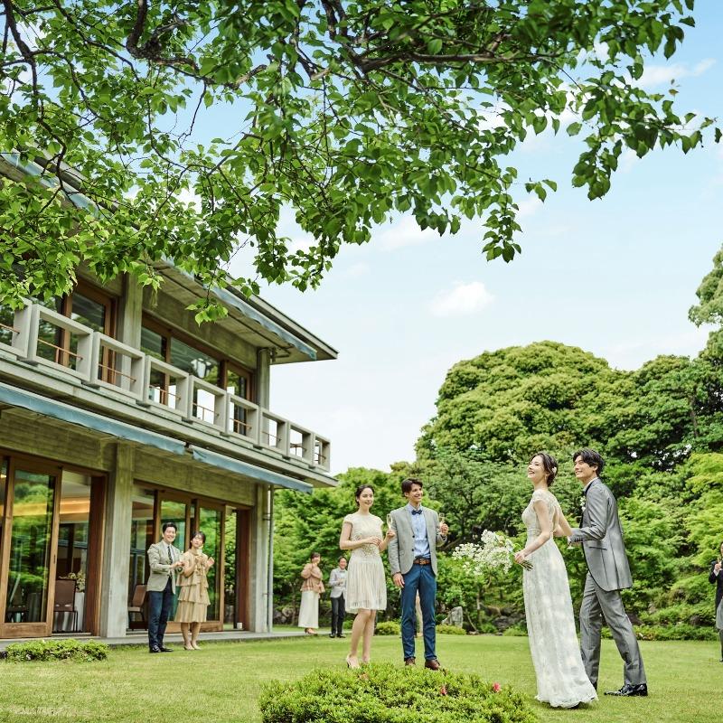 【緑あふれるガーデンパーティと文化財建築】貸切×美食×名建築で安心のおもてなし