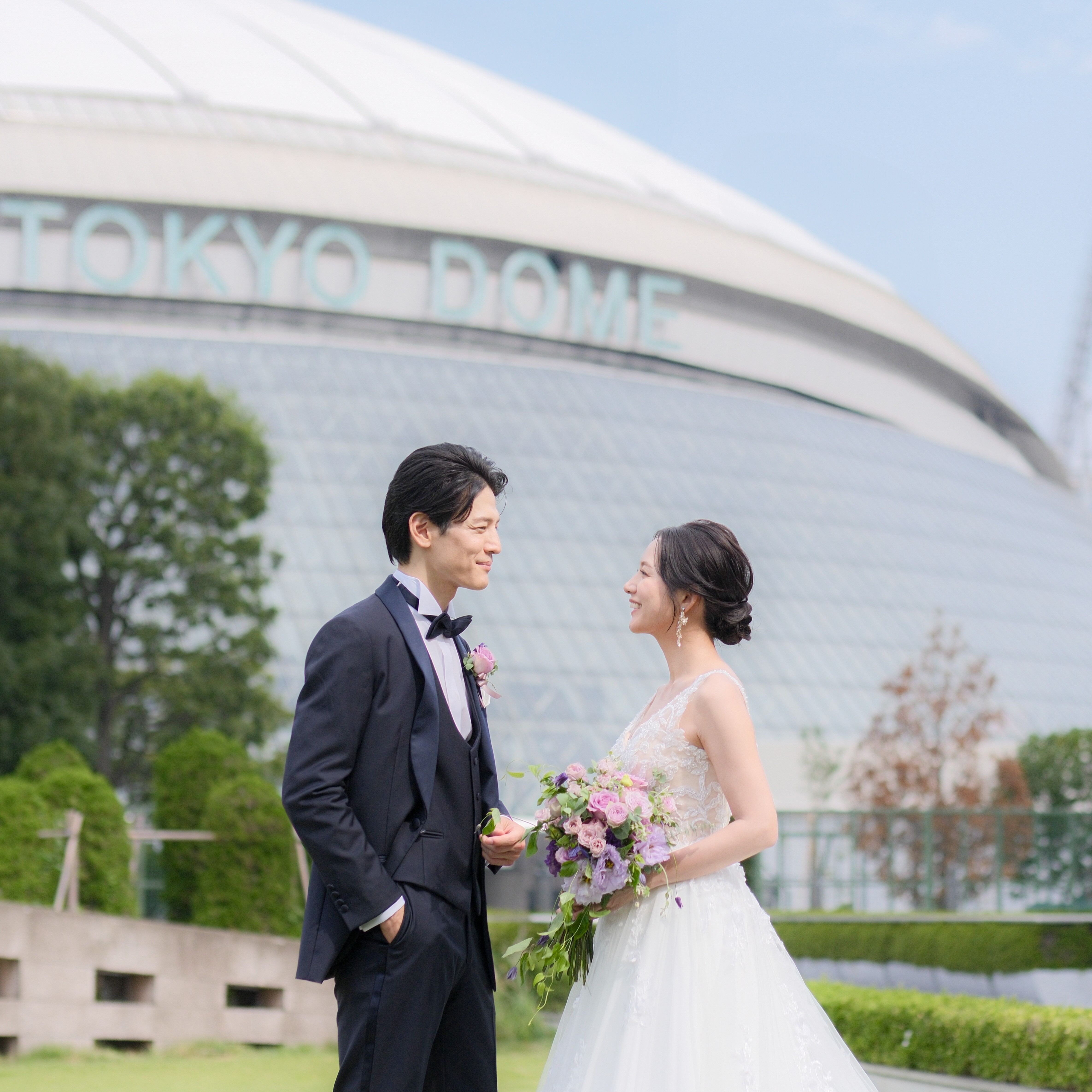 【野球婚】野球の聖地で叶える★ 東京ドームホテルオリジナルW！ 豪華試食付