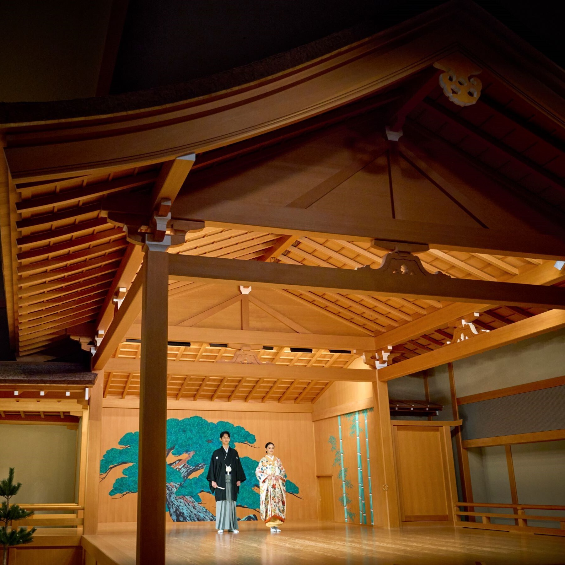 《檜薫る能楽堂見学》限定開催！日本伝統を体感＊和婚相談会