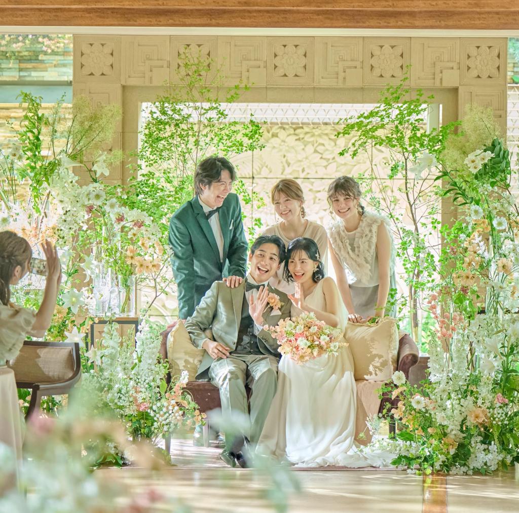 【卒花人気No.1】黒毛和牛×オマール試食＆光溢れる挙式体験