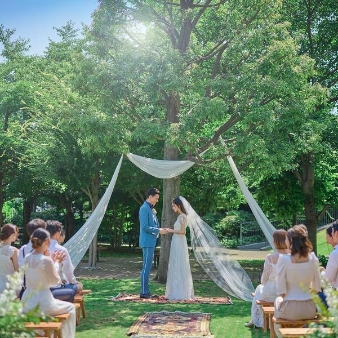 【当館人気No1】選べる2つのチャペル＆ガーデンW演出◇150万特典